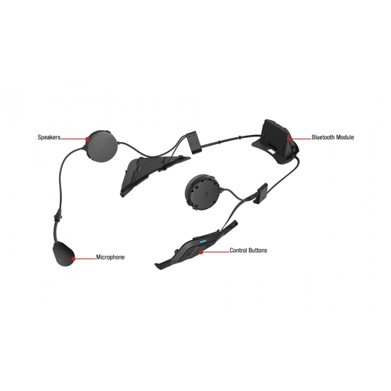 SENA SRL2 for SHOEI NEOTEC II or GT AIR II or J CRUISE II Helmets Motorcycle Bluetooth Communication Intercom